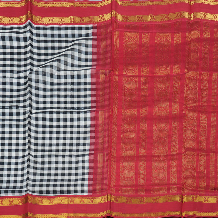 Hayagrivas Handloom Pure Silk Cotton Saree KBD1666A1-1