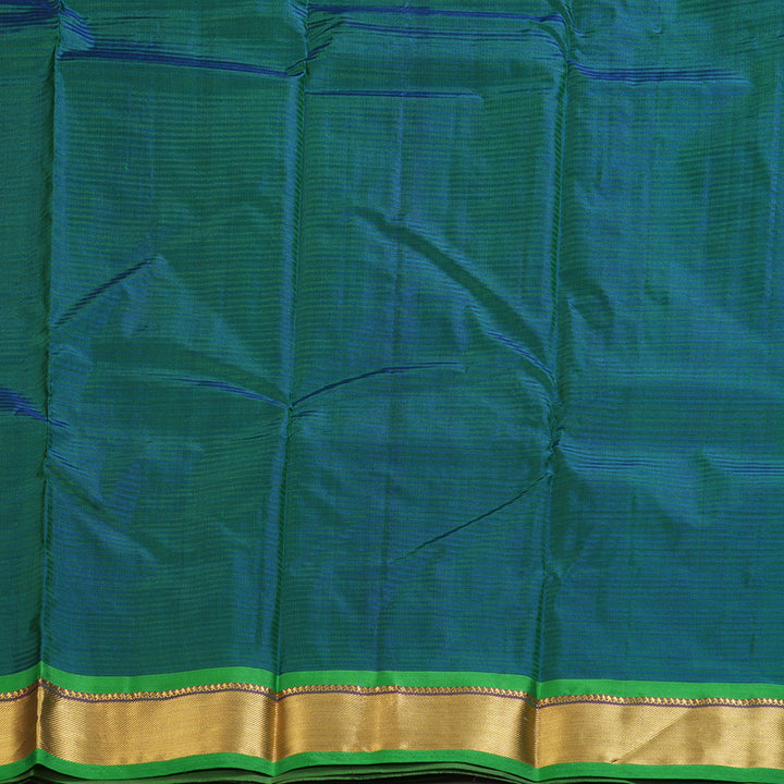 Hayagrivas Purple Handloom Kanjivaram Silk Saree with Dark Pink Border-KBD1680A3-10