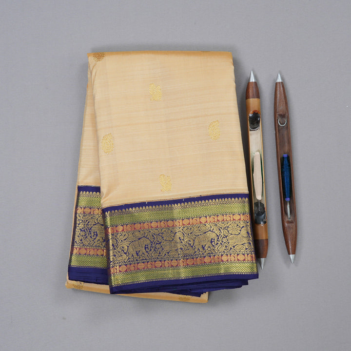 Hayagrivas Handloom Kanjivaram Korvai Silk Saree KBD1691A13-1