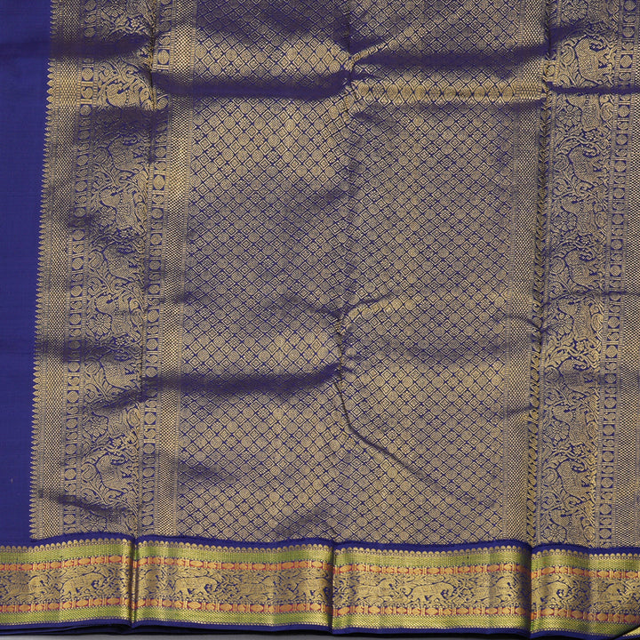 Hayagrivas Handloom Kanjivaram Korvai Silk Saree KBD1691A13-1