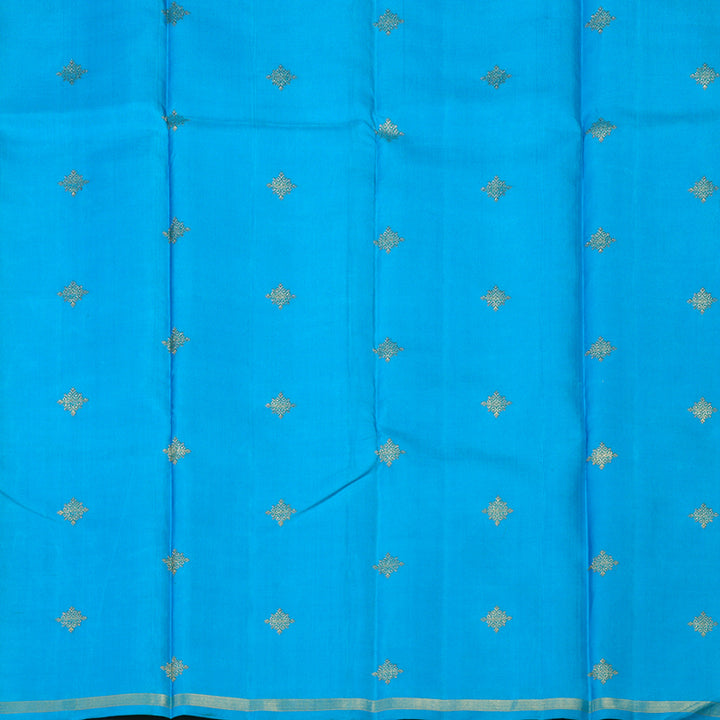 Hayagrivas Handloom Yellow Kanjivaram Silk Saree KBD1692A5-7