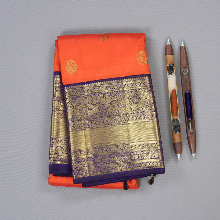 Hayagrivas Handloom Korvai Kanjivaram Silk Saree KBD1696A1-1