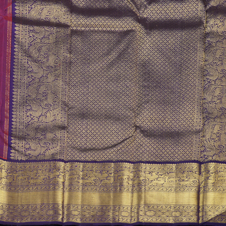 Hayagrivas Handloom Korvai Kanjivaram Silk Saree KBD1696A1-1