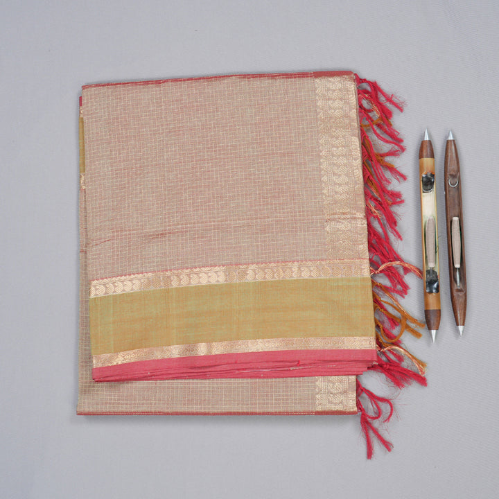 Hayagrivas Handloom Silk Cotton Saree KBD1700A10-1
