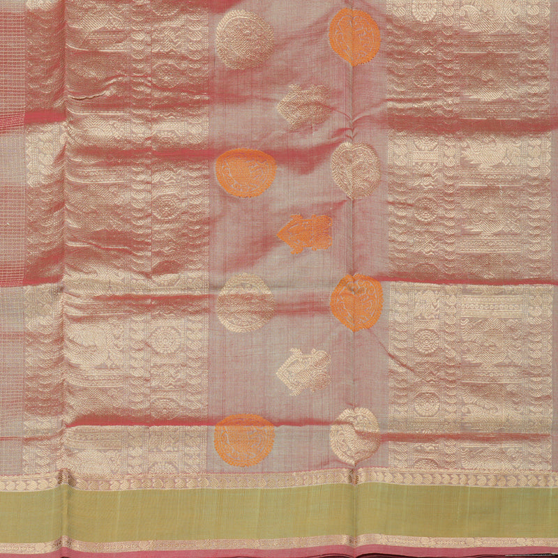 Hayagrivas Handloom Silk Cotton Saree KBD1700A10-1