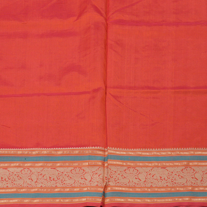 Hayagrivas Handloom Silk Cotton Saree KBD1700A10-11