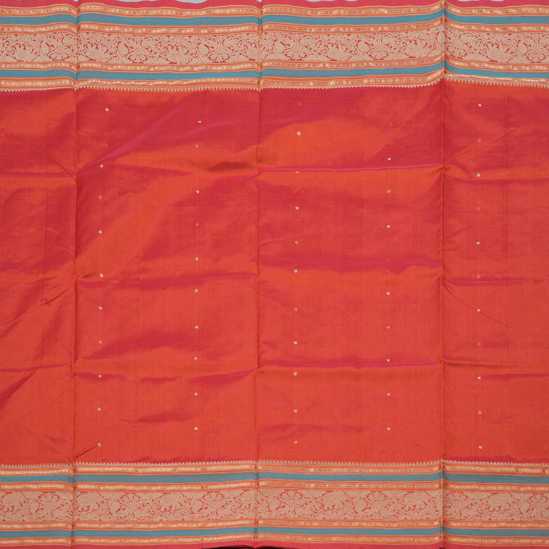 Hayagrivas Handloom Silk Cotton Saree KBD1700A10-11