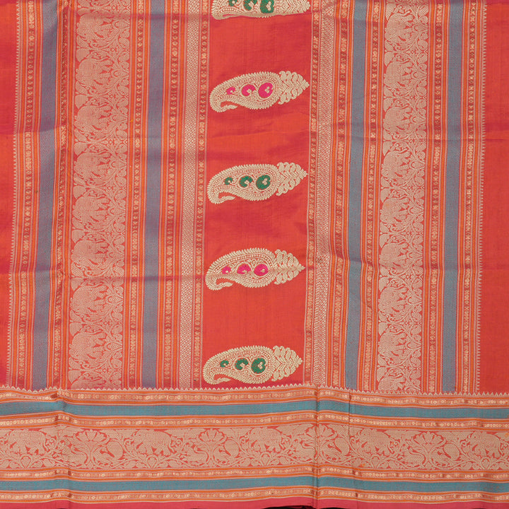Hayagrivas Handloom Silk Cotton Saree KBD1700A10-11