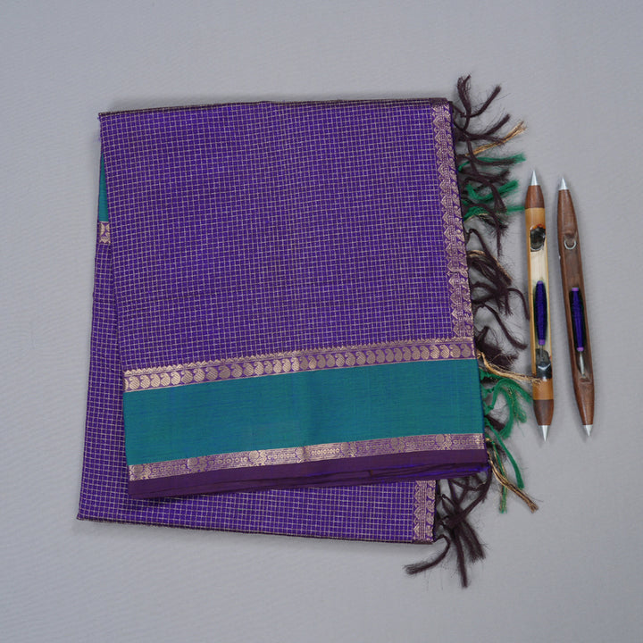 Hayagrivas Handloom Pure Silk Cotton Saree KBD1700A10-13
