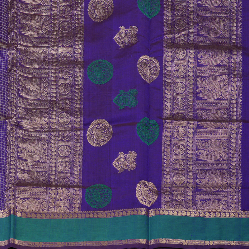 Hayagrivas Handloom Pure Silk Cotton Saree KBD1700A10-13