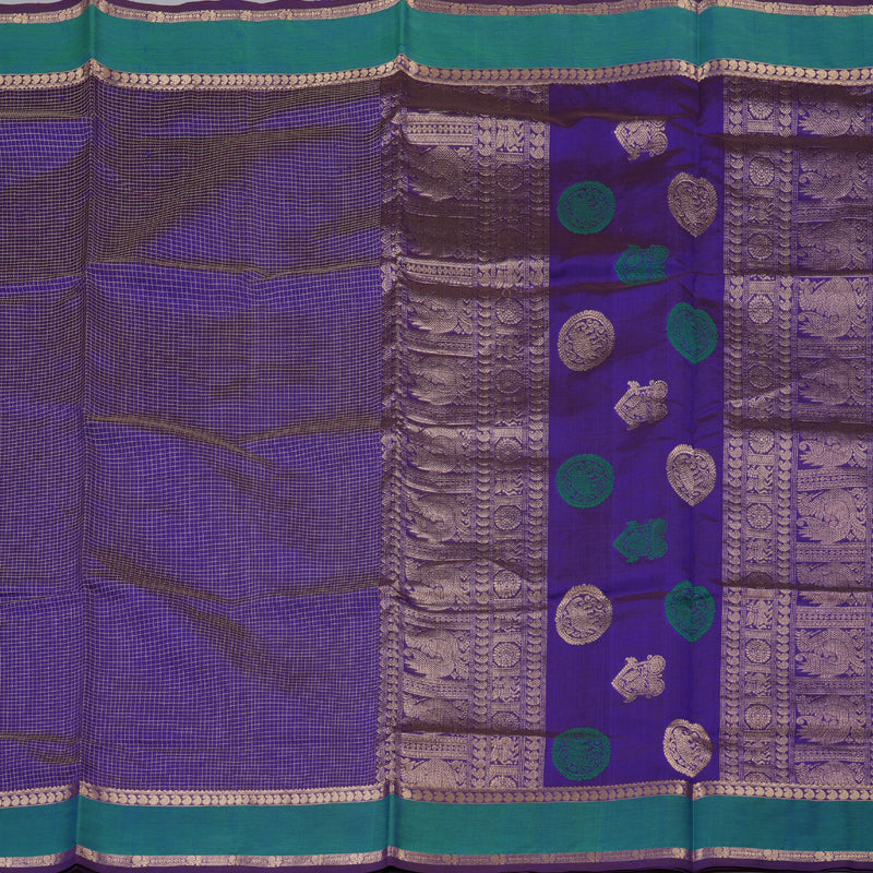 Hayagrivas Handloom Pure Silk Cotton Saree KBD1700A10-13