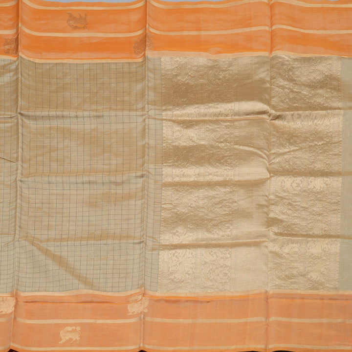 Hayagrivas Handloom Silk Cotton Saree KBD1700A10-3