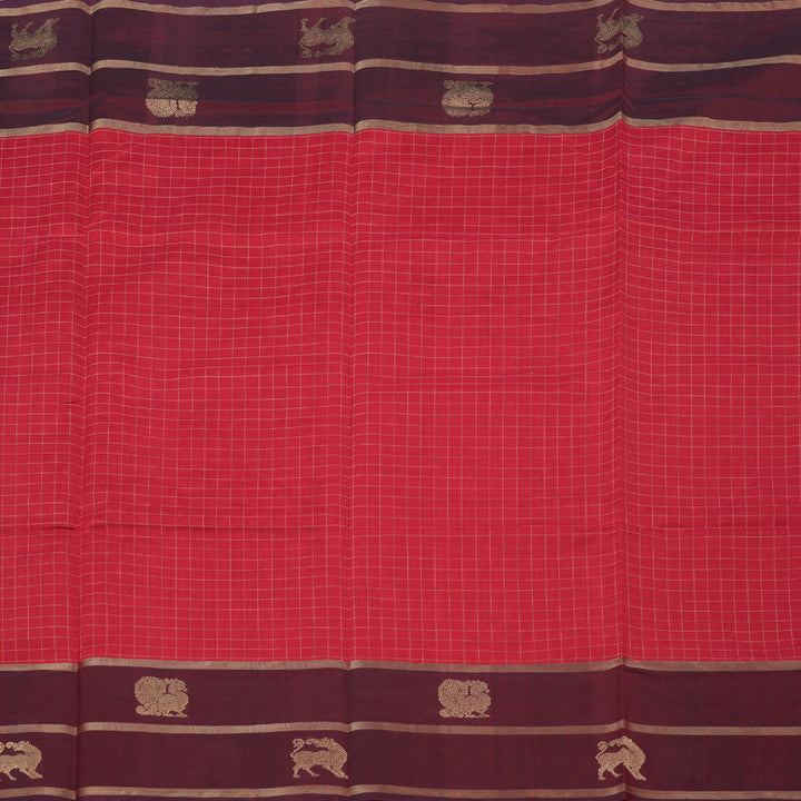 Hayagrivas Handloom Silk Cotton Saree KBD1700A10-4
