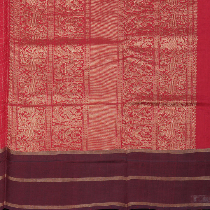 Hayagrivas Handloom Silk Cotton Saree KBD1700A10-4