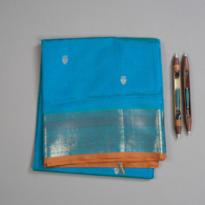 Hayagrivas Handloom Pure Silk Cotton Saree KBD1700A11-3