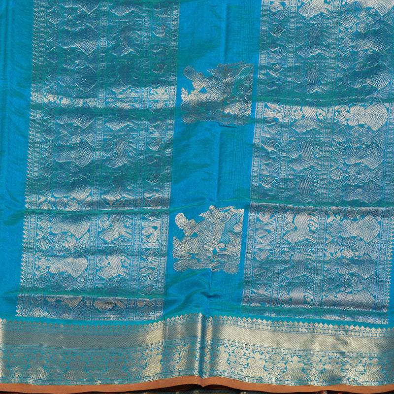Hayagrivas Handloom Pure Silk Cotton Saree KBD1700A11-3