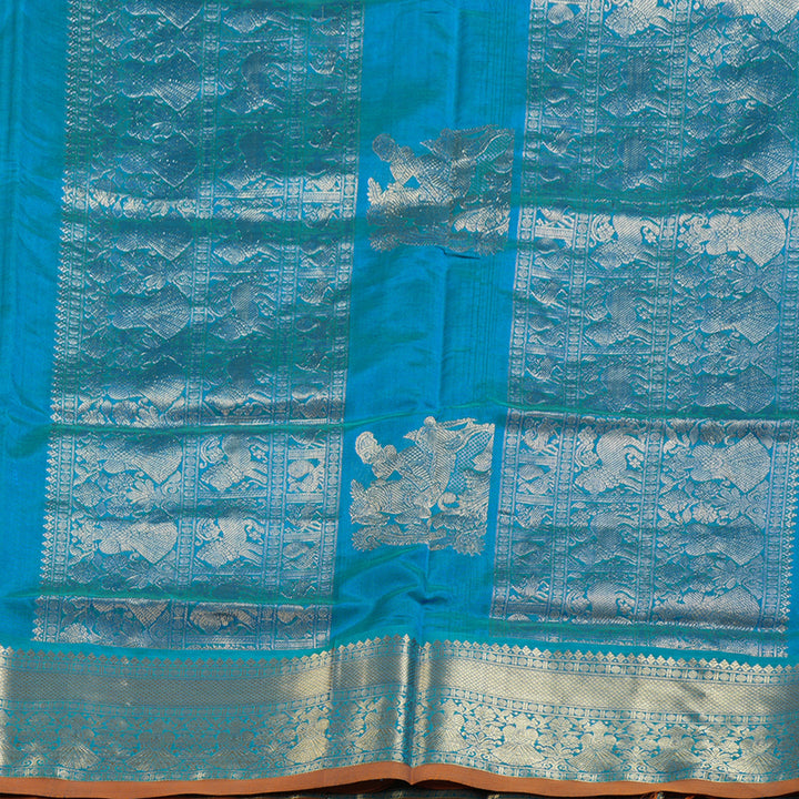 Hayagrivas Handloom Pure Silk Cotton Saree KBD1700A11-3