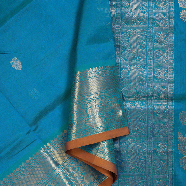 Hayagrivas Handloom Pure Silk Cotton Saree KBD1700A11-3
