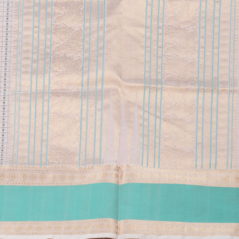 Hayagrivas Handloom Silk Cotton Saree KBD1700A12-1
