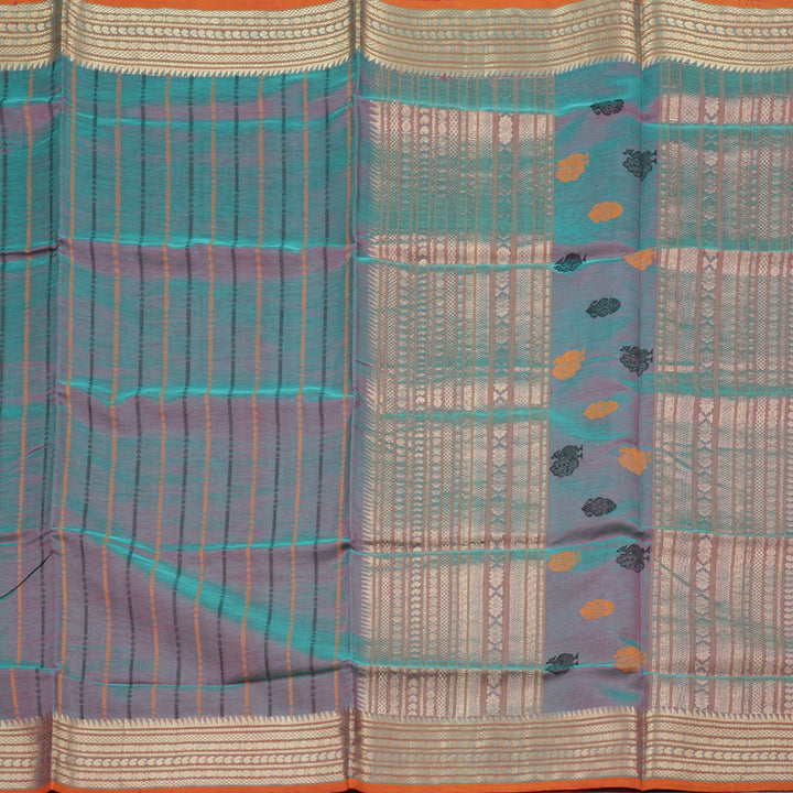 Hayagrivas Handloom Silk Cotton Saree KBD1700A12-7