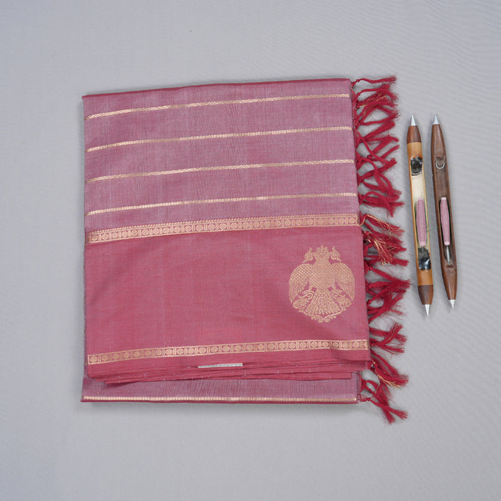 Hayagrivas Hadnloom Silk Cotton Saree KBD1700A14-1