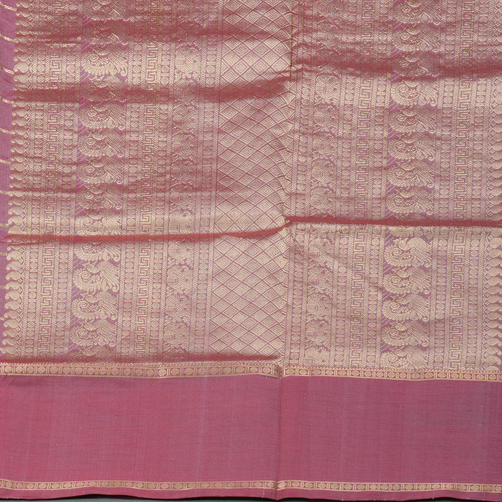 Hayagrivas Hadnloom Silk Cotton Saree KBD1700A14-1