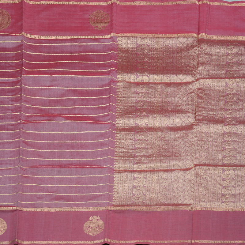 Hayagrivas Hadnloom Silk Cotton Saree KBD1700A14-1