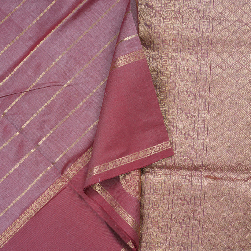 Hayagrivas Hadnloom Silk Cotton Saree KBD1700A14-1