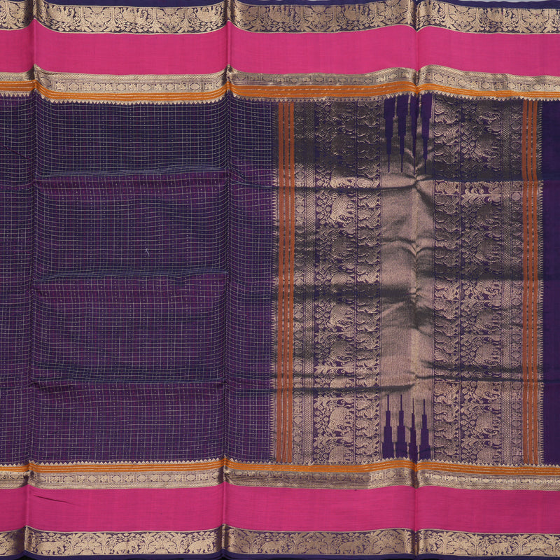 Hayagrivas Handloom Silk Cotton Saree KBD1700A15-14