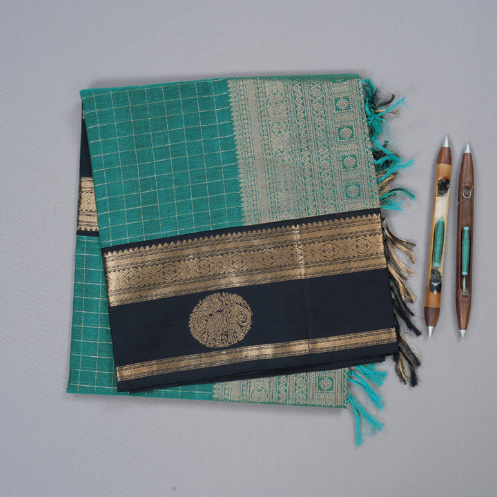 Hayagrivas Handloom Pure Silk Cotton Saree KBD1700A16-3