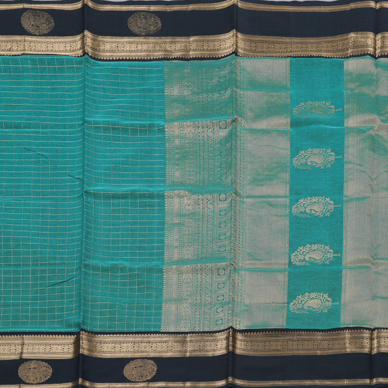 Hayagrivas Handloom Pure Silk Cotton Saree KBD1700A16-3