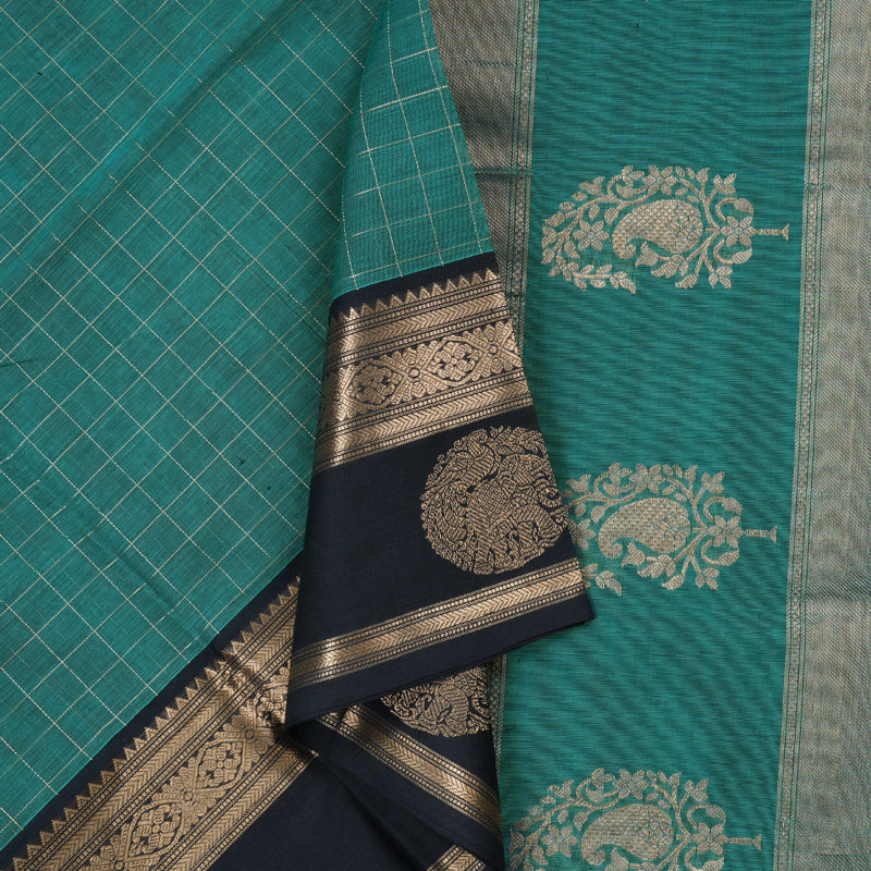 Hayagrivas Handloom Pure Silk Cotton Saree KBD1700A16-3