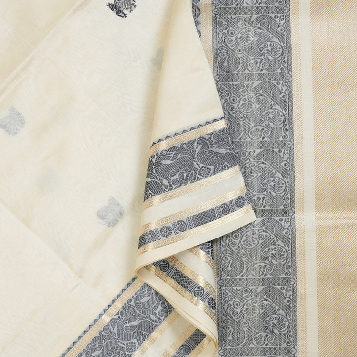 Hayagrivas Handloom Pure Silk Cotton Saree KBD1700A4-7