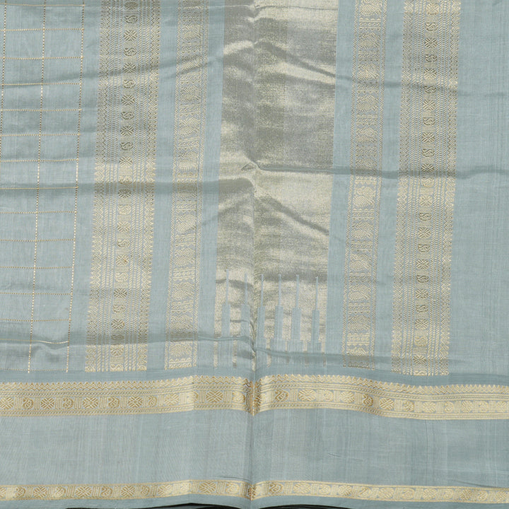 Hayagrivas Handloom Silk Cotton Saree KBD1700A5-3