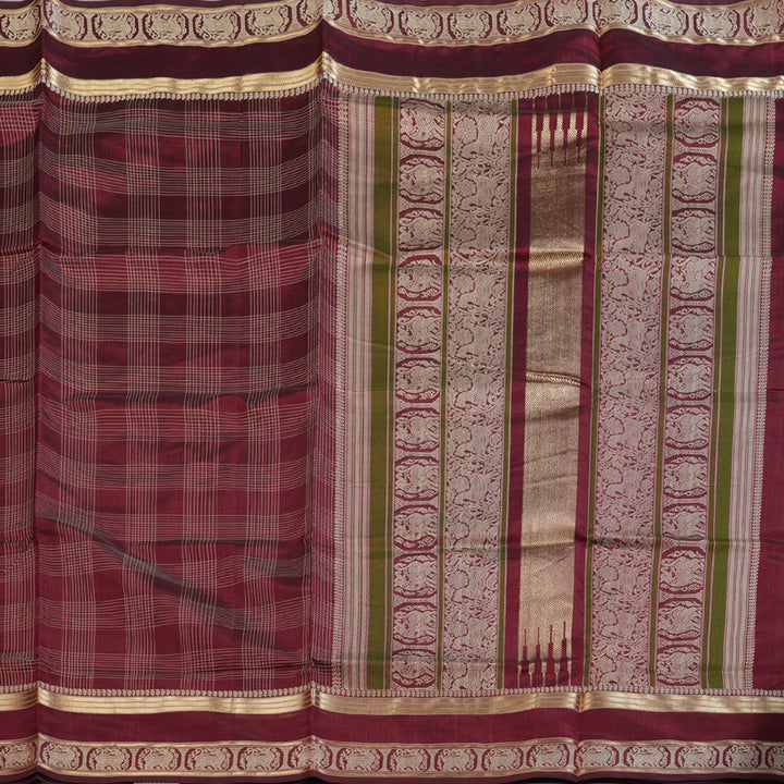 Hayagrivas Handloom Pure Silk Cotton Saree KBD1700A7-1