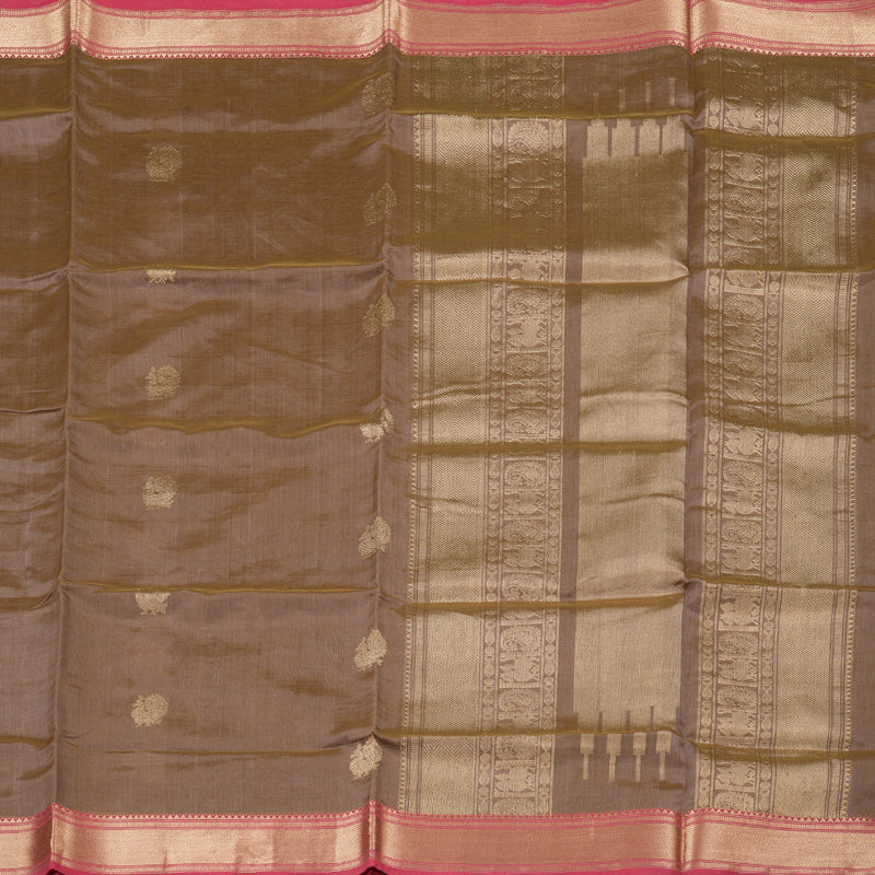 Hayagrivas Handloom Pure Silk Cotton Saree KBD1700A8-10