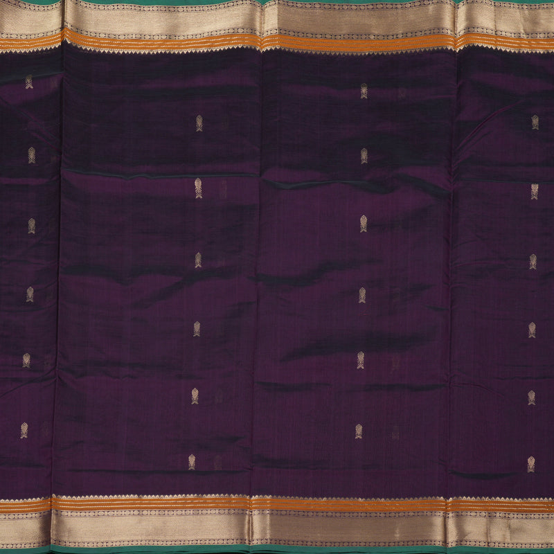 Hayagrivas Handloom Silk Cotton Saree KBD1700A8-12