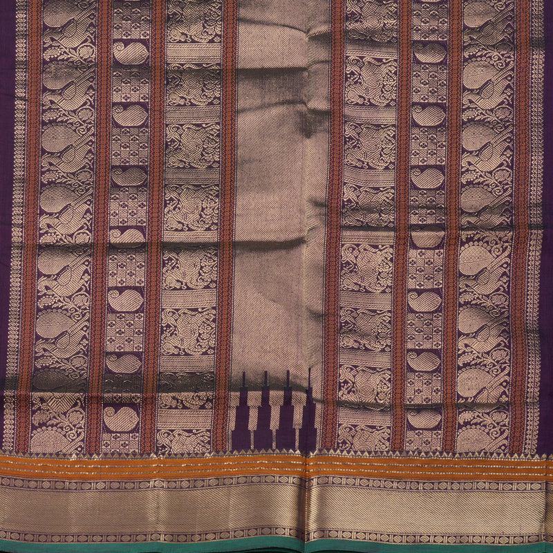 Hayagrivas Handloom Silk Cotton Saree KBD1700A8-12