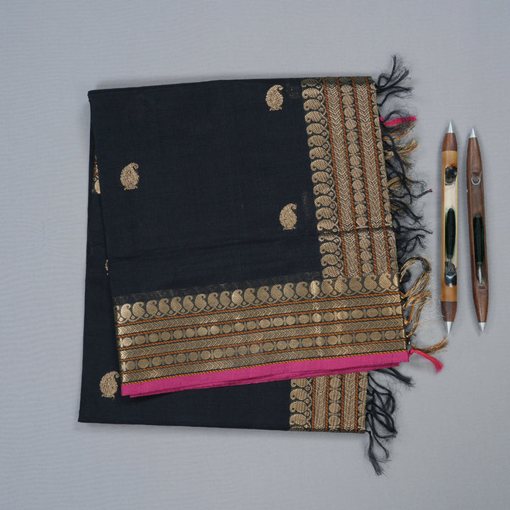 Hayagrivas Handloom Pure Silk Cotton Saree KBD1700A8-2