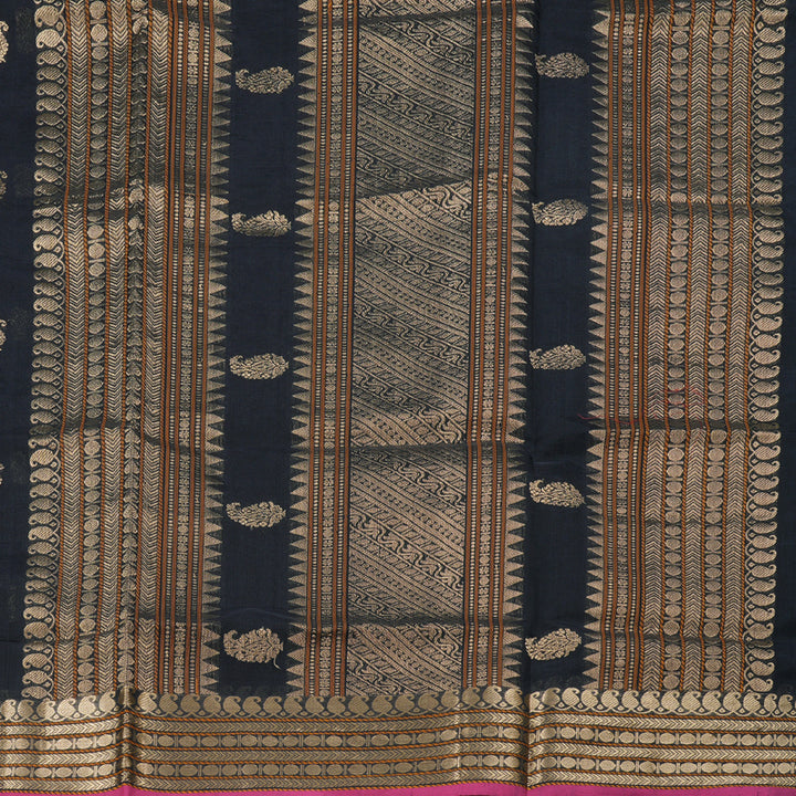 Hayagrivas Handloom Pure Silk Cotton Saree KBD1700A8-2