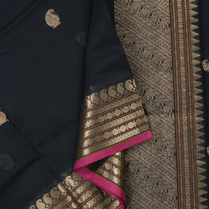 Hayagrivas Handloom Pure Silk Cotton Saree KBD1700A8-2