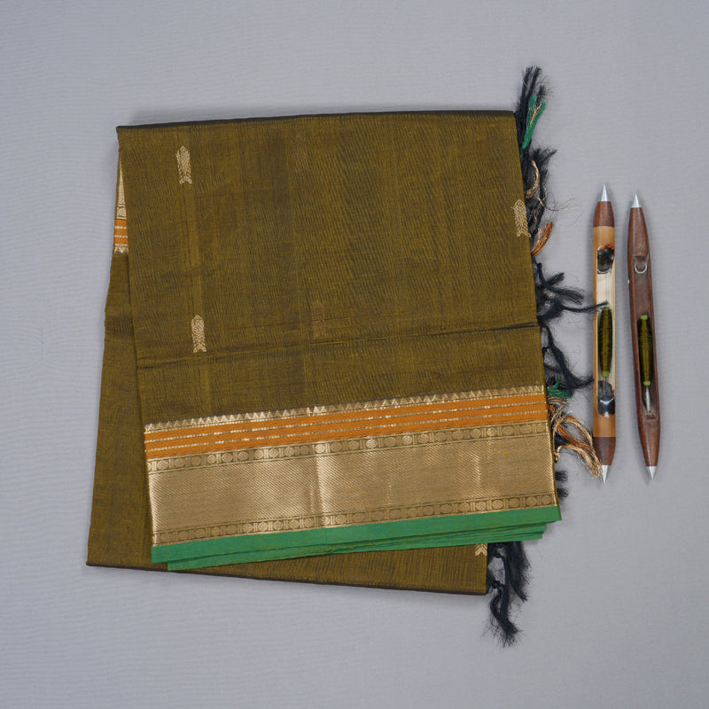 Hayagrivas Handloom Pure Silk Cotton Saree KBD1700A8-4