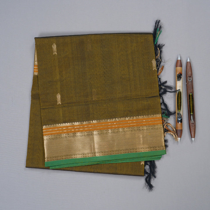 Hayagrivas Handloom Pure Silk Cotton Saree KBD1700A8-4