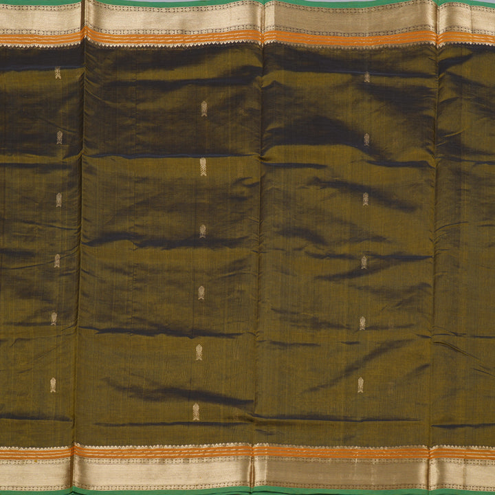 Hayagrivas Handloom Pure Silk Cotton Saree KBD1700A8-4