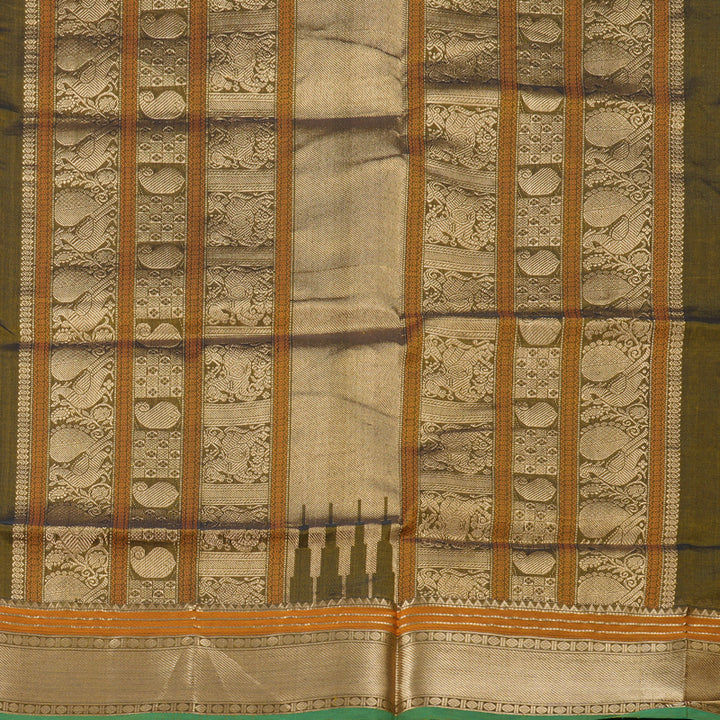 Hayagrivas Handloom Pure Silk Cotton Saree KBD1700A8-4