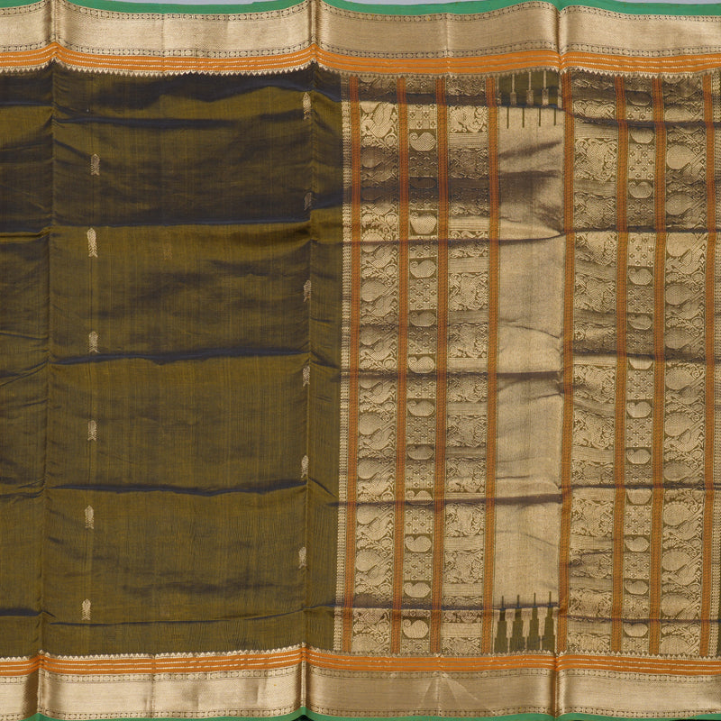 Hayagrivas Handloom Pure Silk Cotton Saree KBD1700A8-4
