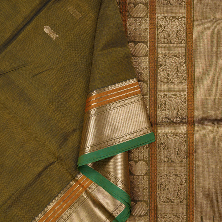 Hayagrivas Handloom Pure Silk Cotton Saree KBD1700A8-4