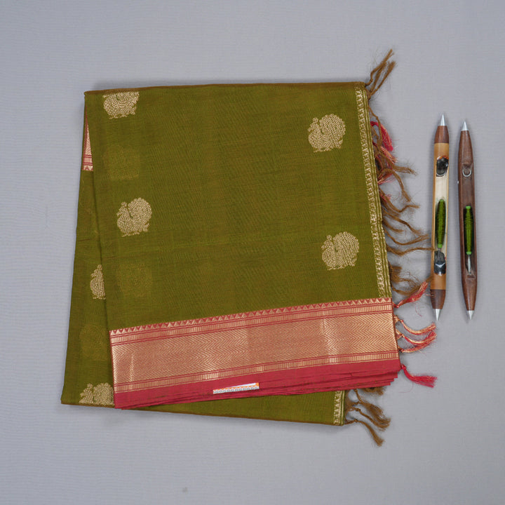 Hayagrivas Handloom Pure Silk Cotton Saree KBD1700A8-8