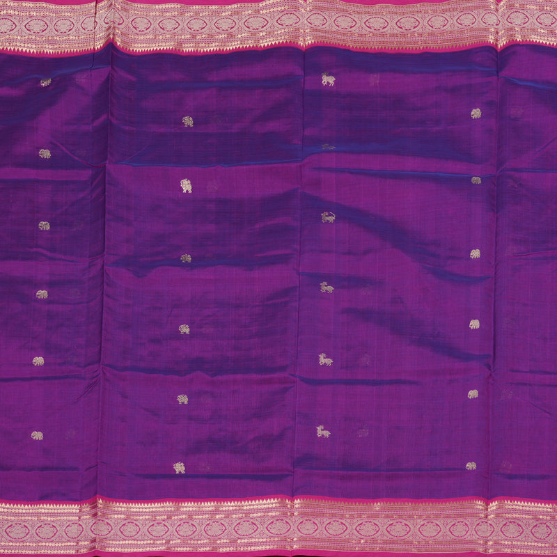 Hayagrivas Handloom Pure Silk Cotton Saree KBD1700A9-12
