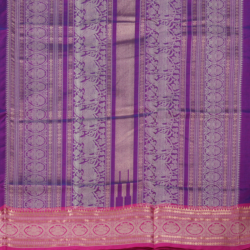 Hayagrivas Handloom Pure Silk Cotton Saree KBD1700A9-12